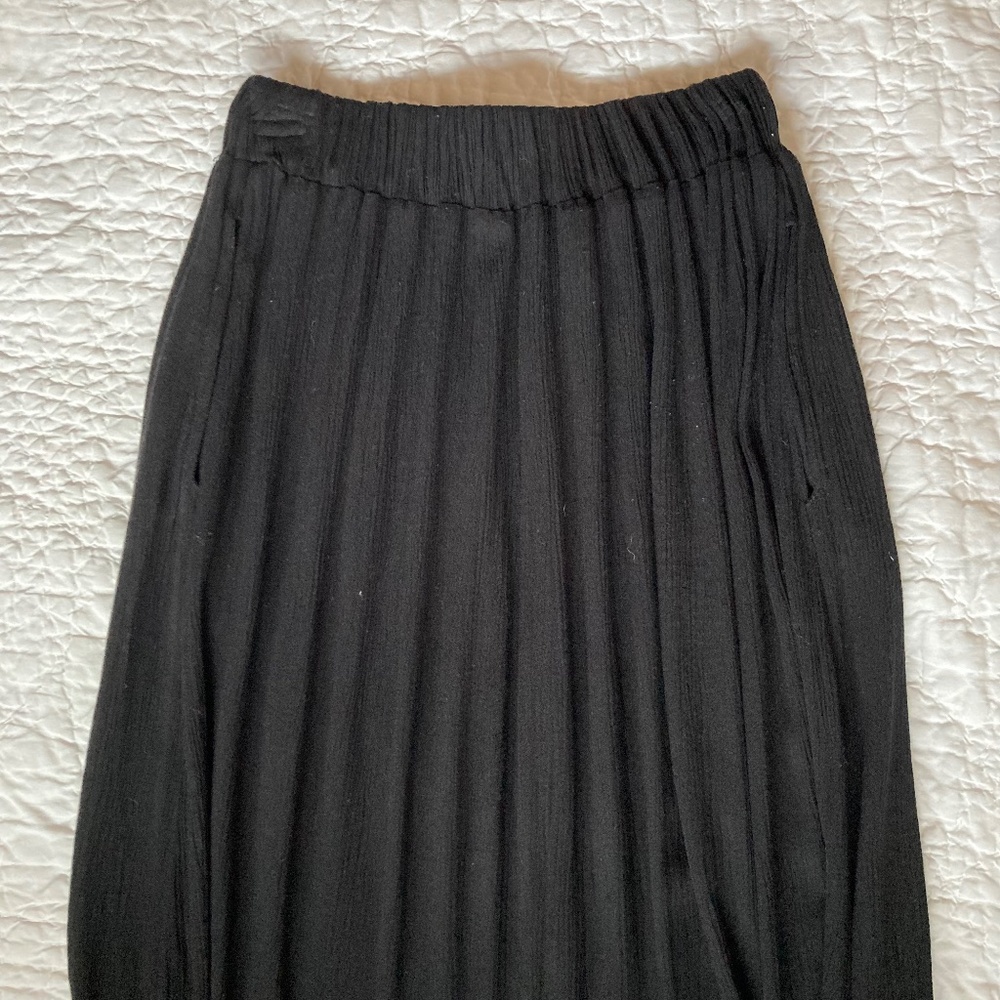 Tonle Midi Skirt Black XS